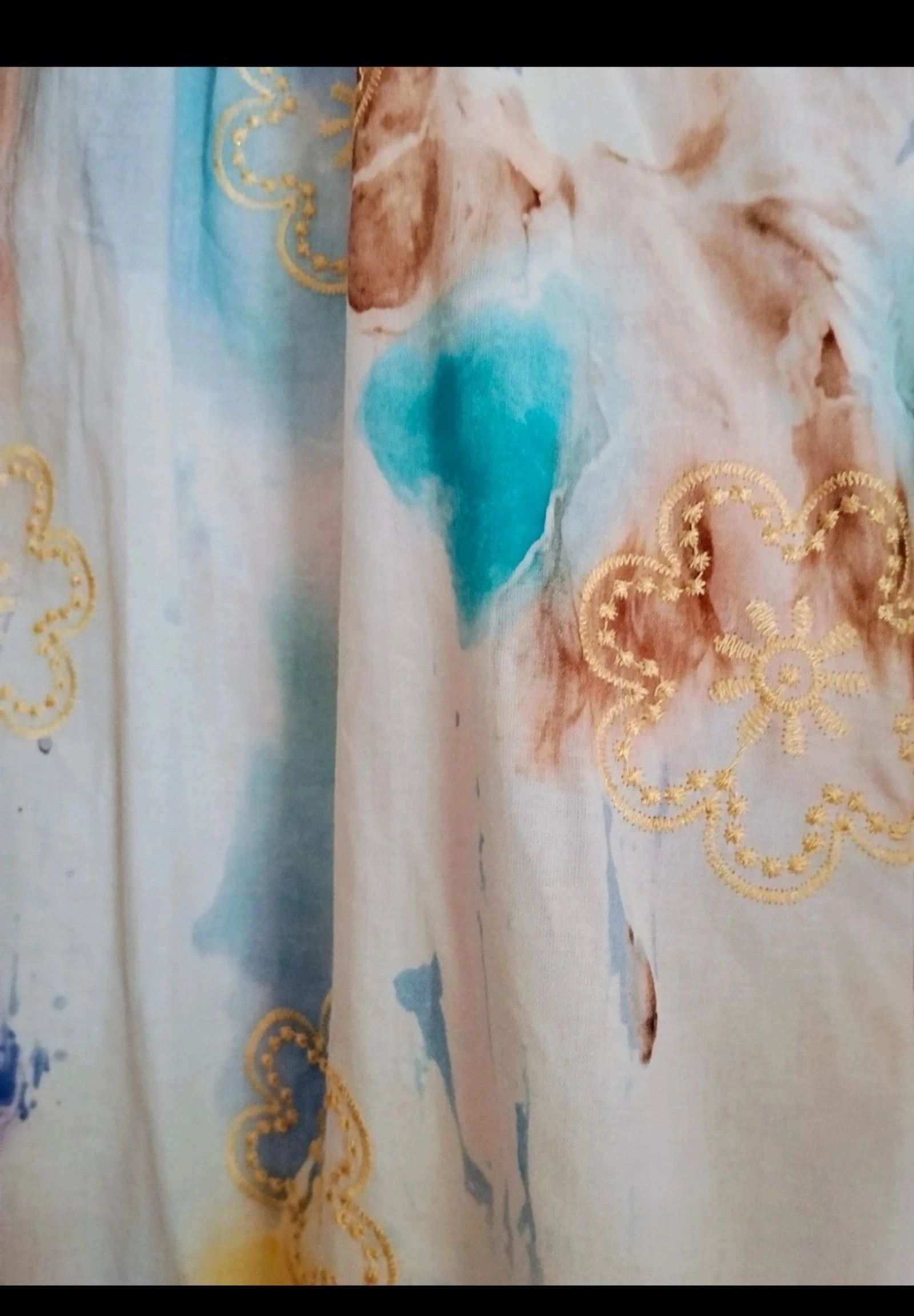 Very cool embroidered summer dress one size new – photo 4
